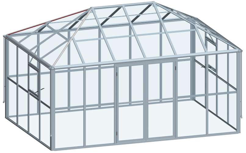 Ogród zimowy BROADWAY - grafika