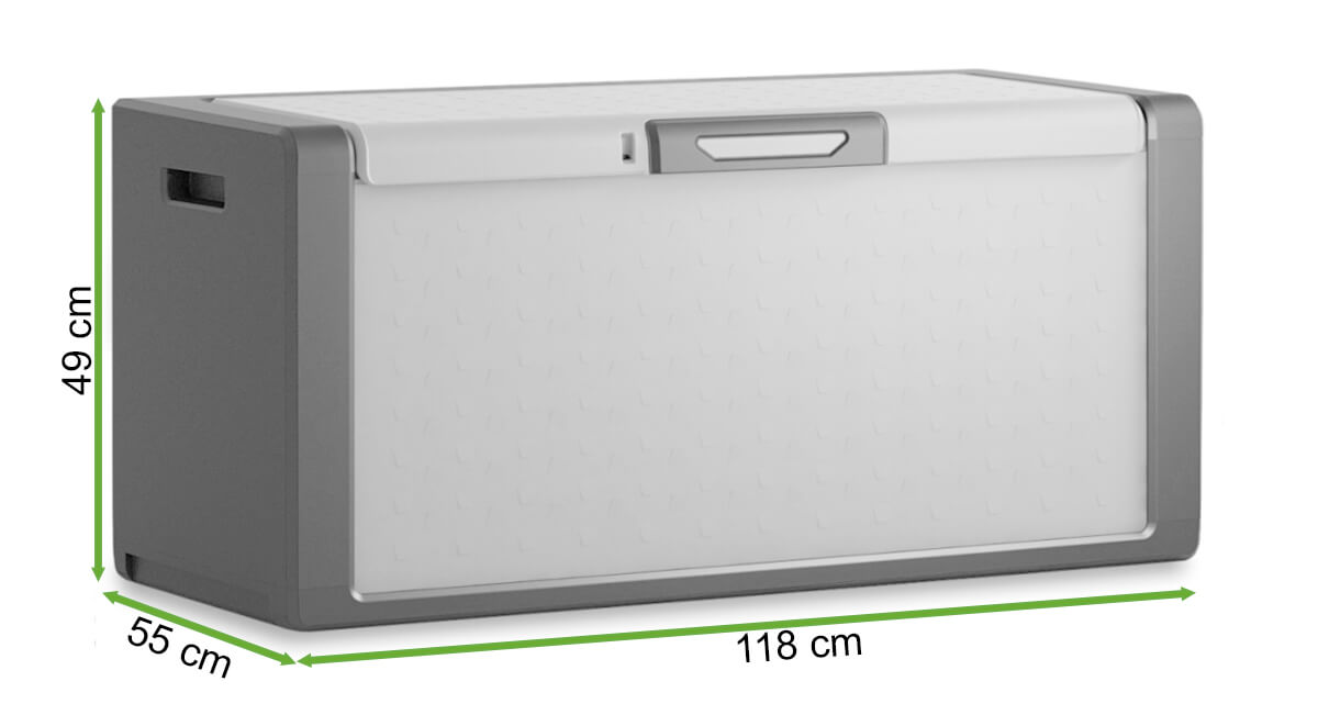  Wymiary Skrzyni balkonowej Keter/Kis TITAN CHEST