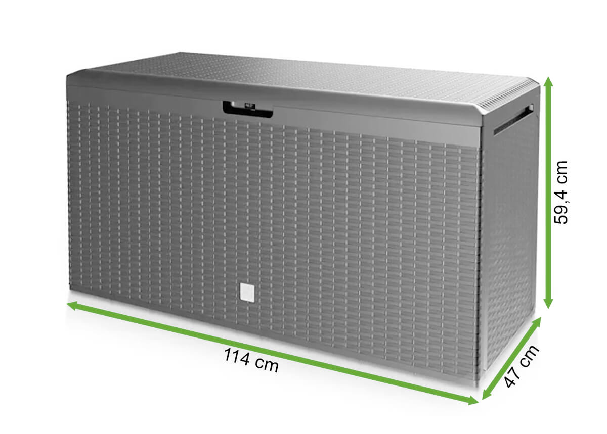  Wymiary Skrzyni Boxe Rato 114x47x59cm