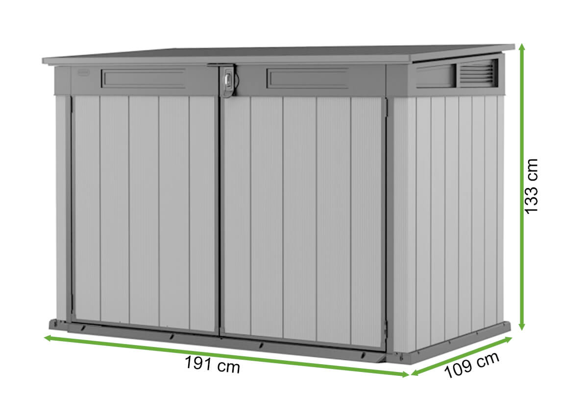  Wymiary Skrzyni PREMIER JUMBO Keter